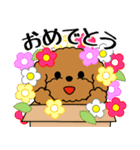 飛び出す！いつでも使えるトイプー（個別スタンプ：21）