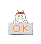 ねこのおばあちゃん（個別スタンプ：7）
