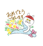 ねこのおばあちゃん（個別スタンプ：17）