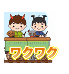 妖怪電車キッキー（個別スタンプ：16）
