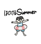 ゆるいSUMMERスタンプ2025（個別スタンプ：1）