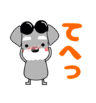 優しい大人の気づかいシュナウザー 夏編（個別スタンプ：31）