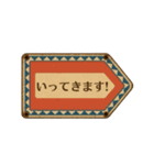 毎日使える昭和レトロ看板スタンプ（個別スタンプ：7）