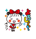 キラキラかわいい☆ほっこりガール（個別スタンプ：13）