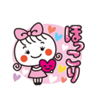 キラキラかわいい☆ほっこりガール（個別スタンプ：14）