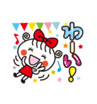 キラキラかわいい☆ほっこりガール（個別スタンプ：24）
