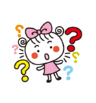 キラキラかわいい☆ほっこりガール（個別スタンプ：25）