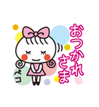 キラキラかわいい☆ほっこりガール（個別スタンプ：31）