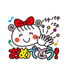 キラキラかわいい☆ほっこりガール（個別スタンプ：40）