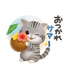 ねこちぃず♡夏スタンプ（個別スタンプ：14）