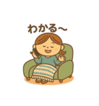 今日のお母さんもがんばっている（個別スタンプ：21）