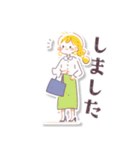 ほんわかキャリアウーマン（個別スタンプ：38）