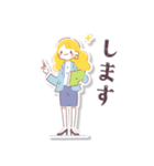 ほんわかキャリアウーマン（個別スタンプ：39）