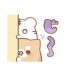 だいふくあにまるず ぶどう 推し色紫！（個別スタンプ：11）