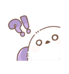 だいふくあにまるず ぶどう 推し色紫！（個別スタンプ：12）