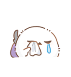 だいふくあにまるず ぶどう 推し色紫！（個別スタンプ：17）