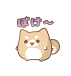 だいふくあにまるず ぶどう 推し色紫！（個別スタンプ：26）