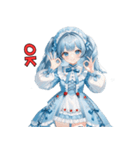 くまと夢のなか（個別スタンプ：8）