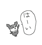 黒チワワダヨ！！（個別スタンプ：11）
