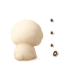 ビションフリーゼ♪夏！立体、3D（個別スタンプ：13）