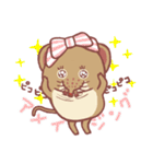コミミハネジネズミまにあ（個別スタンプ：19）