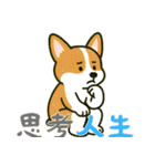 もうムリ柯基ベビー (漢字) Ver3（個別スタンプ：11）