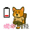 もうムリ柯基ベビー (漢字) Ver3（個別スタンプ：12）