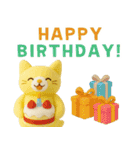 もこねこ シンプルで毎日使いやすい（個別スタンプ：27）