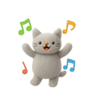 もこねこ シンプルで毎日使いやすい（個別スタンプ：38）