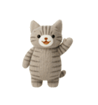 もこねこ シンプルで毎日使いやすい（個別スタンプ：40）
