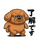 大人気のトイプードル（個別スタンプ：2）