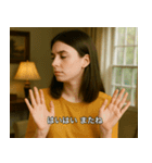 皮肉たっぷり！海外ホームドラマ風スタンプ（個別スタンプ：20）