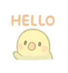 インコっぽいスタンプ01（個別スタンプ：4）