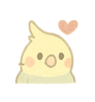 インコっぽいスタンプ01（個別スタンプ：10）