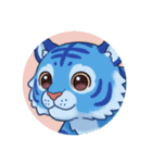 青きつねなどのカプセルトイ風（個別スタンプ：10）