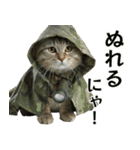 陸上自衛隊の猫（個別スタンプ：6）