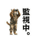 陸上自衛隊の猫（個別スタンプ：26）