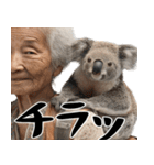 コアラとばばぁ  (毎日便利に使える返信)（個別スタンプ：36）