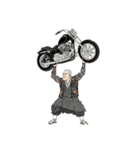 バイクボウズ（個別スタンプ：3）