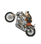 バイクボウズ（個別スタンプ：28）