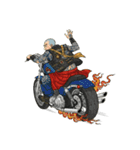 バイクボウズ（個別スタンプ：37）