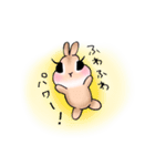 うさぎさんの日常で使えるやさしいスタンプ（個別スタンプ：22）