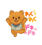 ポメラニアンのあずきともなか（個別スタンプ：7）