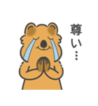 癒しのスマイル クアッカさん [推し活]（個別スタンプ：5）