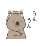 癒しのスマイル クアッカさん [推し活]（個別スタンプ：10）