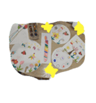 海の中のキラキラ（個別スタンプ：4）