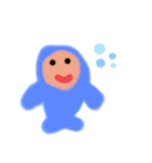 海の中のキラキラ（個別スタンプ：7）
