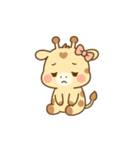 ふんわりキリンのきりりんスタンプ（個別スタンプ：23）