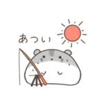 釣りを楽しむハムスター＊もちハムちゃん（個別スタンプ：10）