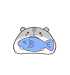 釣りを楽しむハムスター＊もちハムちゃん（個別スタンプ：31）